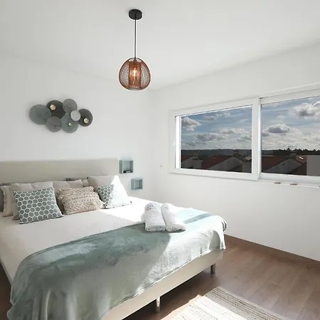 T2-marina Mar-condominio De Luxo * Nazare