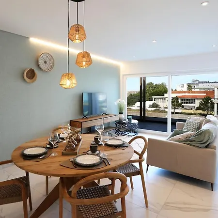 Apartment T2-marina Mar-condominio De Luxo Nazare
