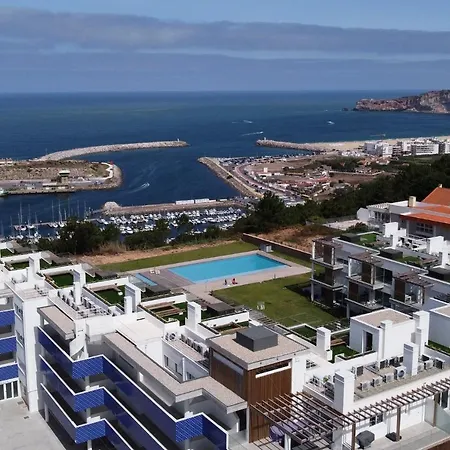 T2-marina Mar-condominio De Luxo Nazare