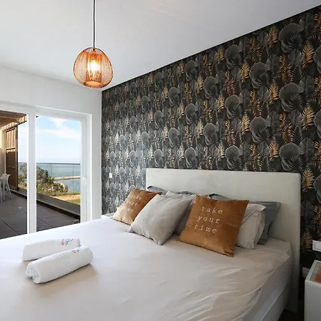 T2-marina Mar-condominio De Luxo アパート ナザレ